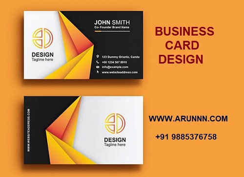 Business Card Design - arunnn