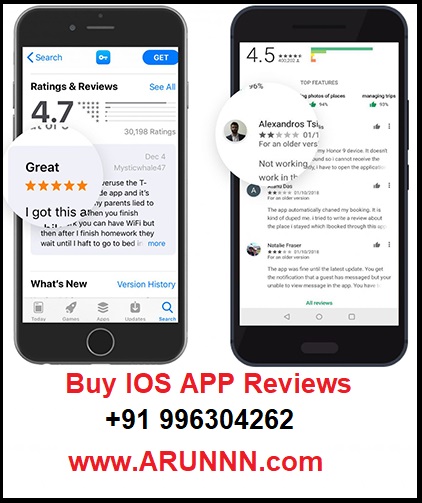 Buy IOS app reviews