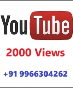Add 2000 High Retention YouTube Views Within 72 Hours