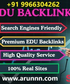.edu Backlink Service at arunnn