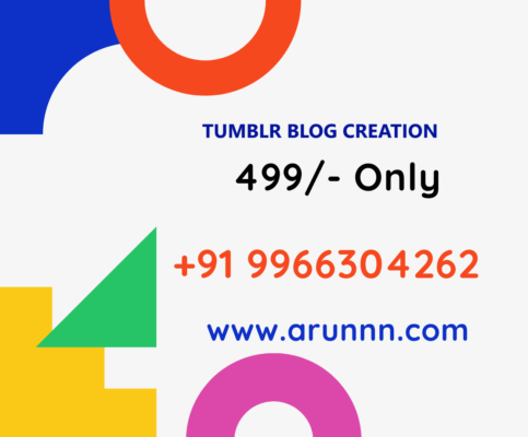 Tumblr Blog Creation Service