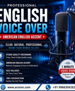 Professional American English Voice Over Service