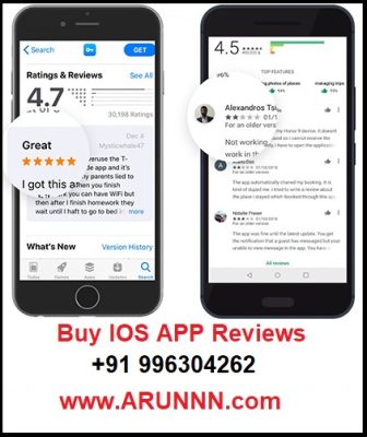 Buy IOS app reviews