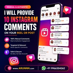 Instagram Comments Service at arunnn