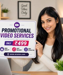 Promotional Video Service at arunnn