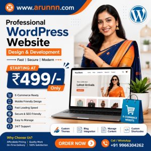 Wordpress Edits at arunnn