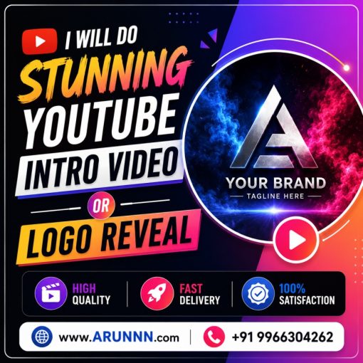 Youtube Logo REveal Service at arunnn