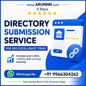 Directory Submission service at arunnn