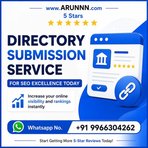 Directory Submission service at arunnn