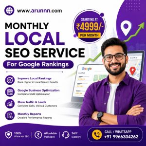 Local SEO Services at Arunnn