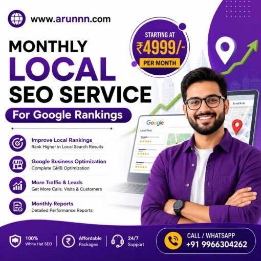 Local SEO Services at Arunnn