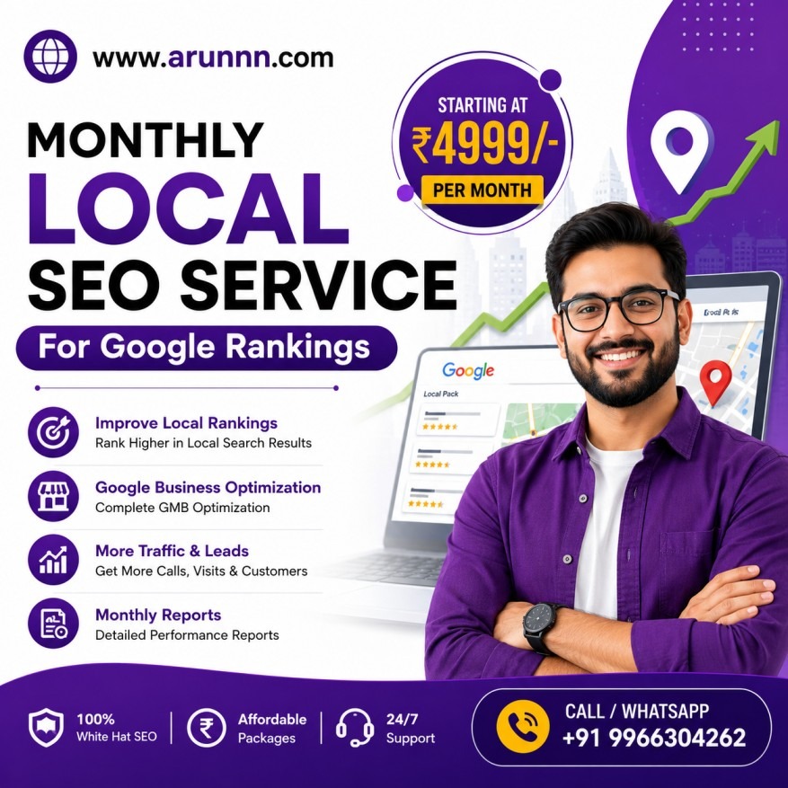 Local SEO Services at Arunnn Local SEO Services at Arunnn