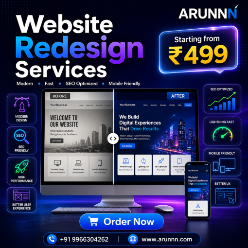 Website Redesign Services