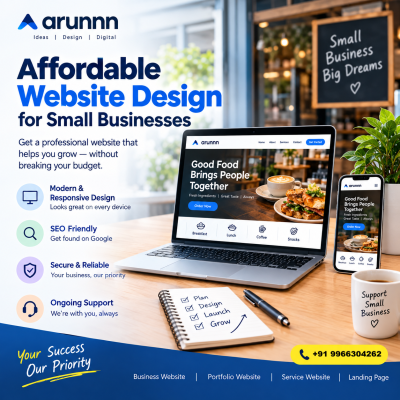 Affordable Website Design for Small Businesses arunnn