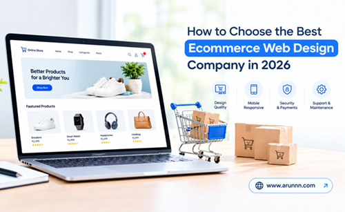 How to Choose the Best Ecommerce Web Design Company in 2026 arunnn